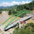 Construcción Puente vehicular sobre el río Zamora a la altura de la cabecera parroquial Los Encuentros.