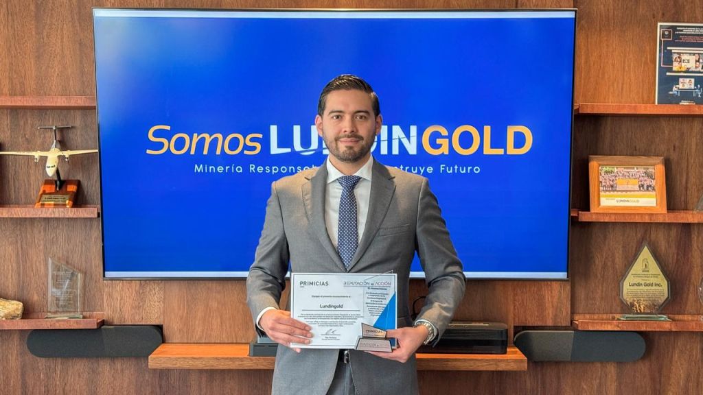 LUNDIN GOLD ES RECONOCIDA POR LA CONSOLIDACIÓN DE UNA SÓLIDA REPUTACIÓN GRACIAS A SUS PROGRAMAS DE DESARROLLO Y COMPROMISO CON LOS ODS