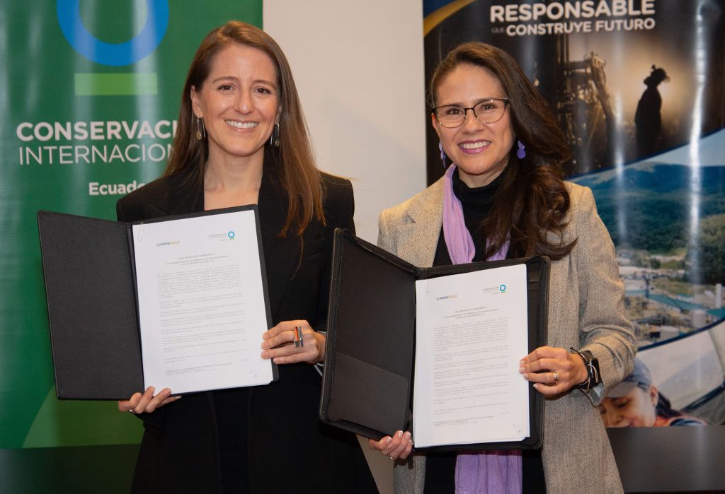 LUNDIN GOLD Y CONSERVACIÓN INTERNACIONAL ECUADOR RENUEVAN SU COMPROMISO PARA PROTEGER LA BIODIVERSIDAD EN ZAMORA CHINCHIPE