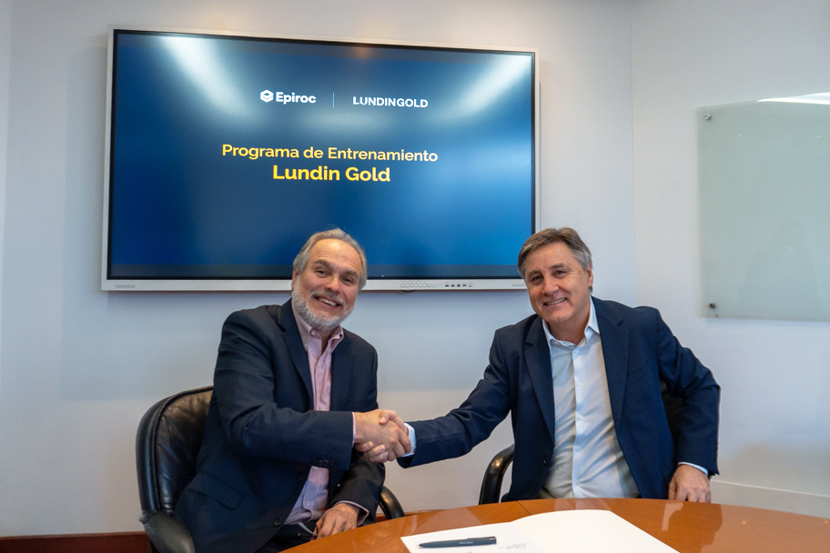LUNDIN GOLD Y EPIROC FIRMAN UN ACUERDO DE COLABORACIÓN PARA IMPULSAR LA FORMACIÓN TÉCNICA INTERNACIONAL Y EL DESARROLLO DE TALENTO EN ZAMORA CHINCHIPE